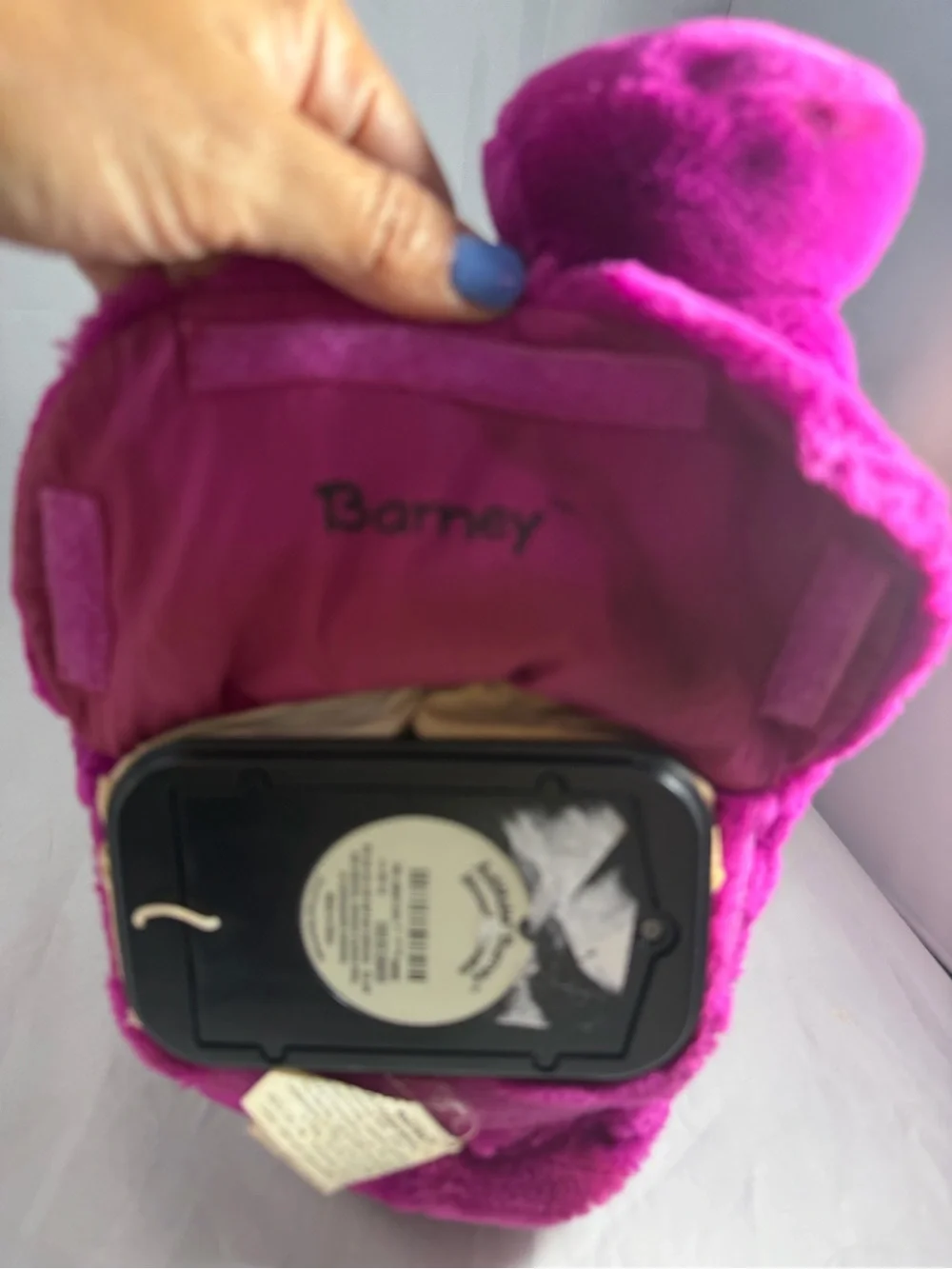 Vintage 1997 Microsoft ActiMates Interactive Talking Barney Plush (WORKS)